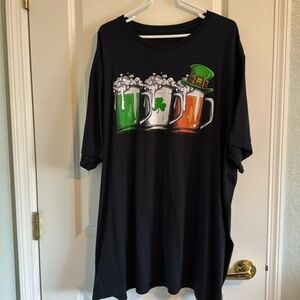St Patrick’s Day t-shirt.